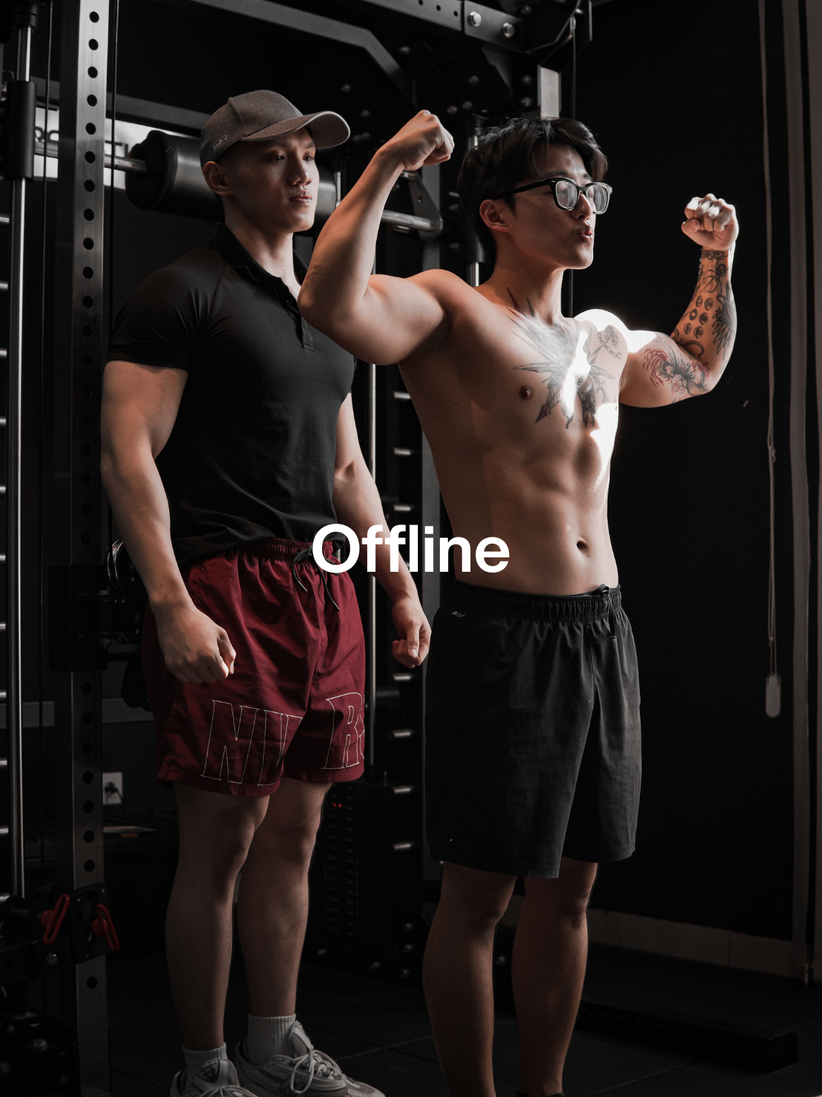 Virtual coaching session displayed on a laptop with coach speaking into a microphone